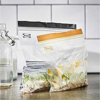 50 sacs refermables ikea (istad) - gris - ziplock - sacs à sandwich pour congélateur - 25 x 1,2l + 25 x 2,5l .... Diaytar Sénégal : Large gamme, petits prix, grande satisfaction