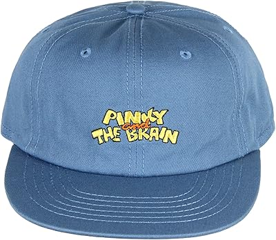 Bioworld animaniacs pinky and the brain logo brodé casquette de papa avec fermeture