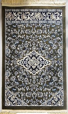 Tapis de prière au design uni (neuf) d'al rawda (adultes (70 x 110
