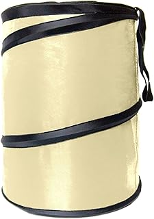 Grande poubelle portable pliable et étanche de fh group, adaptée à la plupart