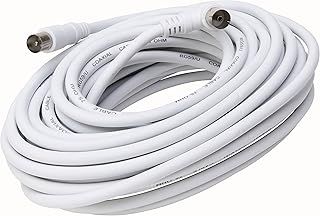 Câble de communication tv cob 3366855 avec connecteur coaxial moulé et moulé 10 m. Révolutionnez votre façon d'acheter avec Diaytar