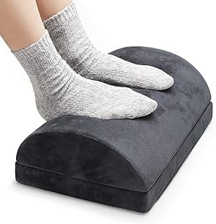 Repose-pieds sous le bureau sky solutions - mousse à mémoire de forme, coussin