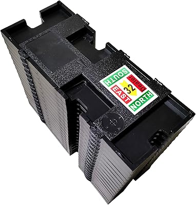 Jeu de cartes de duplication de pont tsb de 16 pièces cartes
