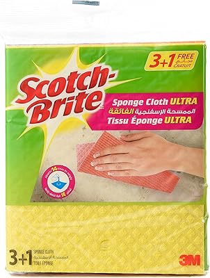 Éponge de nettoyage multi-usages scotch-brite premium éponge de cuisine durable et flexible qui