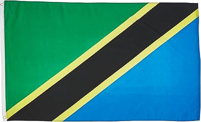 Drapeau des états-unis tanzanie store 3 pieds x 5 pieds en polyester imprimé