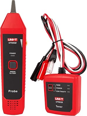 Traceur de fil uni-t ut682d pour téléphone. paire torsadée et ligne électrique