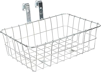 Panier de vélo standard moyen wald 137 avec matériel - résistant aux intempéries
