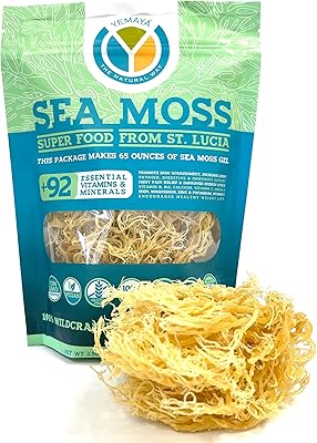 Mousse de mer biologique | 100 % sauvage, crue, séchée au soleil |