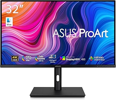 Moniteur ass proart 32 pouces 4k hdr pa329cv uhd 3840 x 2160, ips