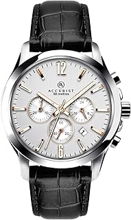 Montre chronographe de sport à quartz japonais accurist pour hommes, résistante à l'eau