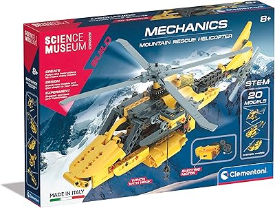 Clementoni 61533 ensemble de jouets mécaniques de sauvetage en montagne pour enfants