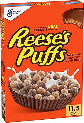 Céréales de petit-déjeuner au beurre d'arachide general mills, 326 g