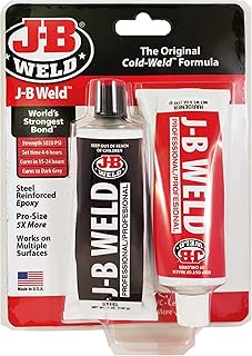 J-b weld professional steel trempé epoxy double pack 8281 - 10 oz, 10.