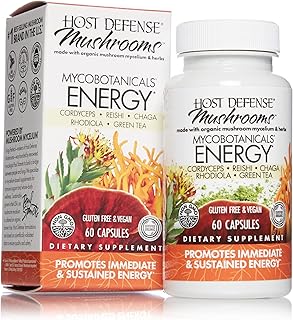 Vanji perfection - host defense mico botanicals energy formula 60 vegan 182737