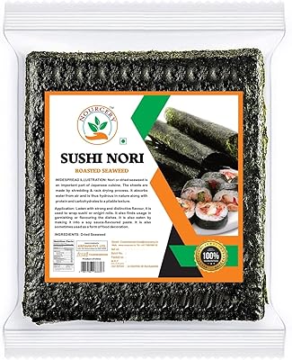 Feuilles de sushi nori pour pépinière, 10 feuilles/30g (couche d'algues)