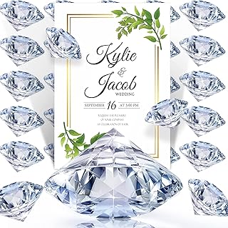 30 pièces porte-cartes en diamant porte-numéro de table de mariage porte-cartes en cristal