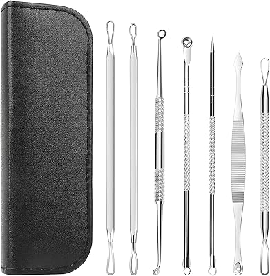 Kit d'outils d'élimination des points noirs 7 en 1, aureate traitement professionnel sûr