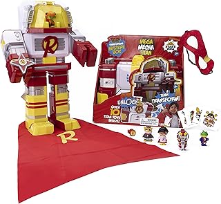 Ryan's world robot mega mecha titan ; le coffre se transforme en robot
