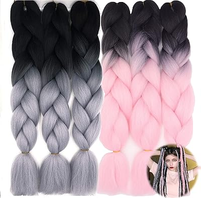 Cheveux synthétiques pour tresses géantes, extensions de cheveux africains, extensions de cheveux torsadés