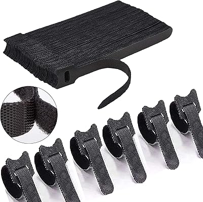L'organiseur de câbles intelligent pelco 60 pièces de bandes de fixation adhésives