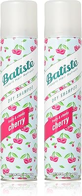Shampooing sec batiste, cerise 200 ml (paquet de 2)