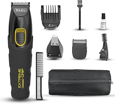 Rasoir électrique sans fil multifonction 7 en 1 wahl extreme grip pour hommes