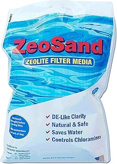 Remplacement de sable de piscine zeo sand 50 média filtrant de remplacement 50