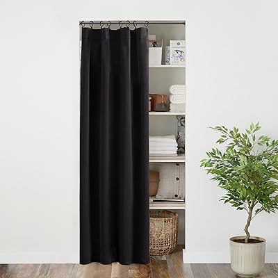 Rideau de porte d'entrée privé rideaux de placard pour chambre à coucher isolation