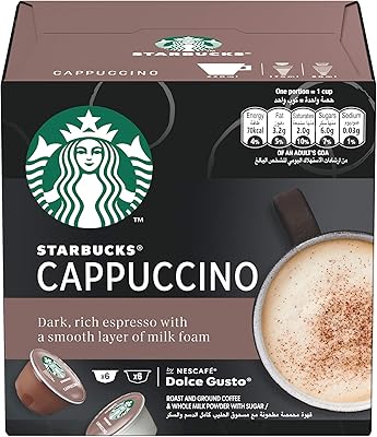 Starbucks dolce gusto cappuccino 12 capsules