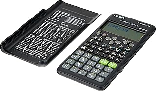Calculatrice scientifique casio fx-570es plus 2 avec 417 fonctions, noir