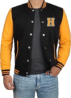 Veste de baseball letterman decram pour hommes - veste polaire d'été style baseball