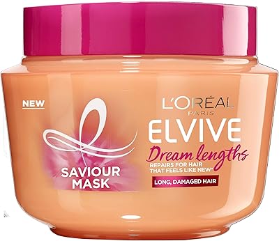 L'oréal elvive dream lonths masque cheveux longs pour cheveux longs abîmés, 300 ml
