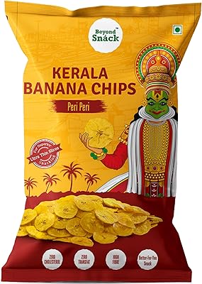 Beyond snack kerala banana chips saveur peri peri, 300g