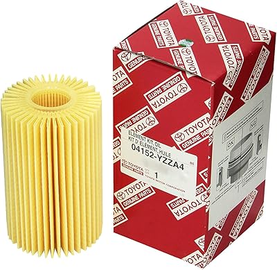 Filtre à huile toyota 04152-yzza4