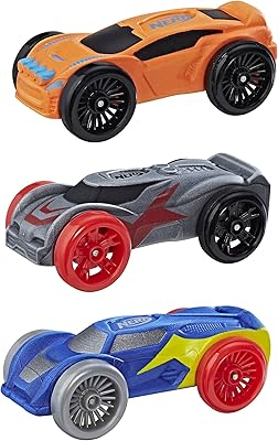 Voiture en mousse nerf nitro 3 pièces