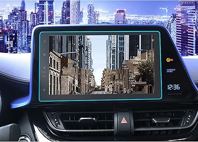 Protecteur d'écran en verre trempé pour écran tactile lcd pour toyota c-hr chr