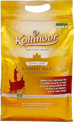 Riz basmati doré kohinoor 2 kg