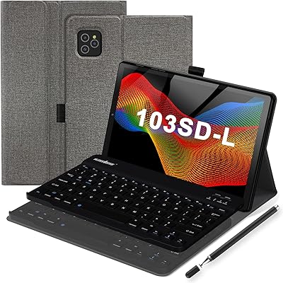 Étui pour clavier pour tablette kinston 103 pouces housse de protection