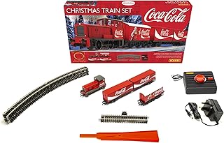 Coffret de train de noël hornby coca-cola r1233 - analogique