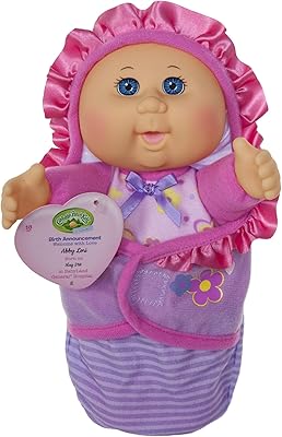 Poupée officielle bébé fille reborn cabbage patch kids livrée avec une couverture