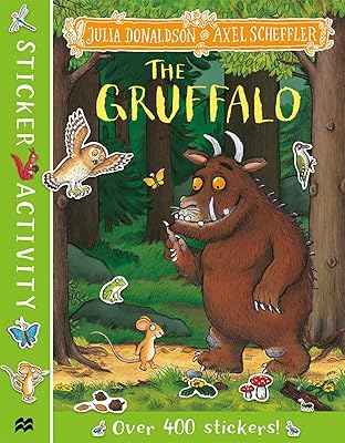 Le livre d'autocollants gruffalo