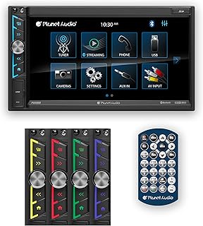 Autoradio multimédia planet audio p695mb - a-link (miroir d'écran), audio et connectivité bluetooth