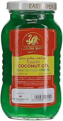 Gel de noix de coco verte golden swan - natad coco, 340 g