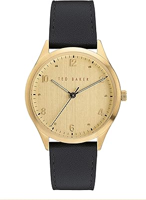 Montre manhat, bracelet en cuir noir 40 mm pour homme bkpmhf905, noir, bracelet