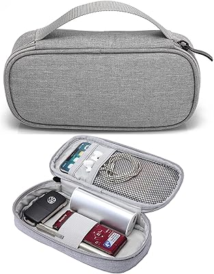 Sac de rangement numérique de voyage portable, sac de transport souple pour chargeur