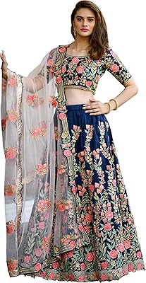Divine international trading ensemble dulhan de mariage indien pour femme avec dupatta