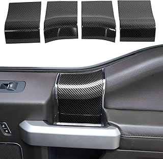Couvercle de poignée de porte intérieure supérieure vodunala f-150 pour ford f150 2015-2020
