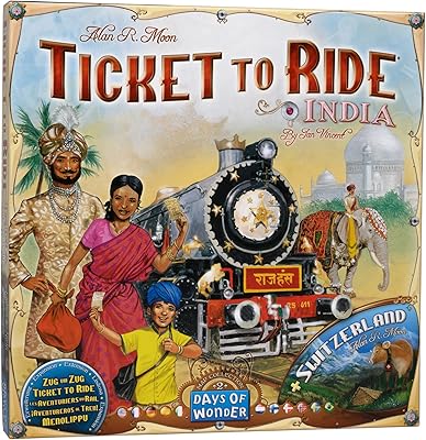 Jeu de société days of wonder collection de cartes ticket to ride vol. 2