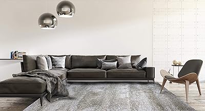 Tapis modernes et doux pour salon, chambre et salle à manger
