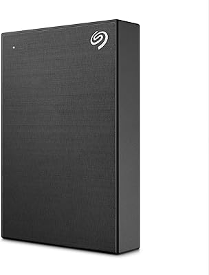 Disque dur externe portable seagate one touch pour pc, ordinateur portable et mac